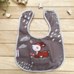 Kahverengi Ceylan Baskılı Üstü Yumuşak Su Geçirmez Önlük