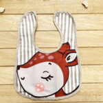 Çizgili Ceylan Baskılı Üstü Yumuşak Su Geçirmez Önlük