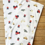 Naturel Çiftlik Pamuklu 80×90 cm Çift Kat Penye Bebek Battaniye