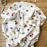 Naturel Çiftlik Pamuklu 80×90 cm Çift Kat Penye Bebek Battaniye