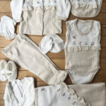 10'lu Waffle Çiçekli Lüx Hastane Çıkışı Bej