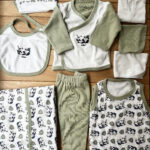 Panda Temalı 10 'lu Hastane Çıkışı -Mint