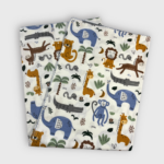 Orman Desenli Pazen Bebek Battaniyesi