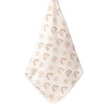 Bubbles Gökkuşağı Desenli Penye Bebek Battaniyesi