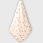 Organik Pamuklu Çift Kat Penye Bebek Battaniye 80x85 cm – Doğal Yenidoğan Battaniyesi